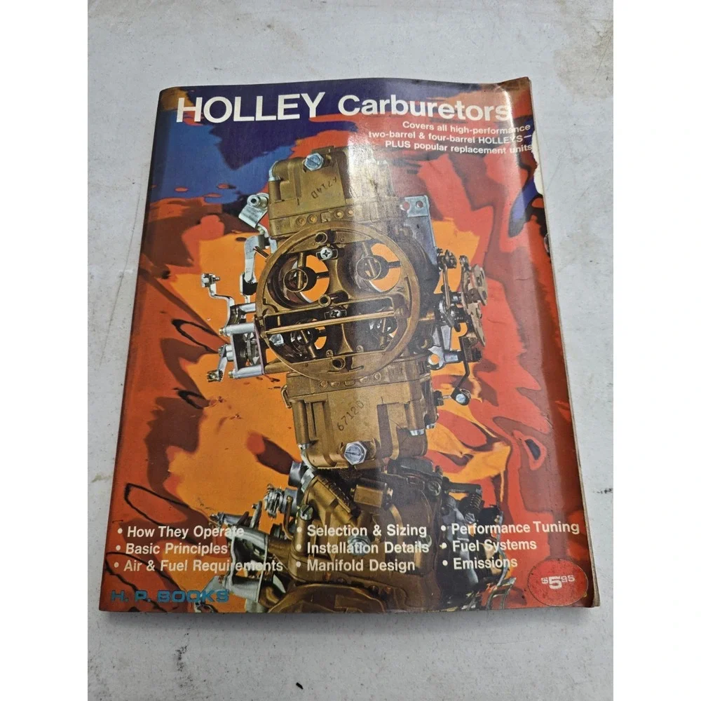 Holley Carburetors Two & Four Barrel Units-by Mike Urich HP Books 1972